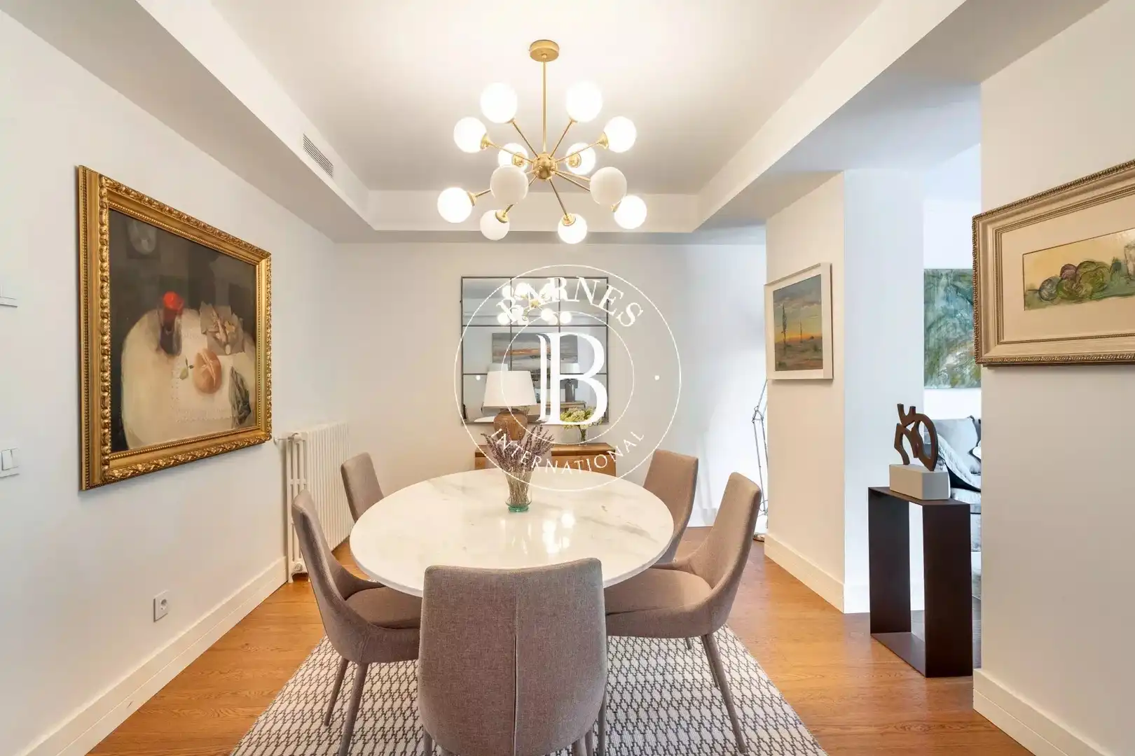 Comedor de Piso de alquiler en Madrid con Aire acondicionado, Calefacción y Amueblado