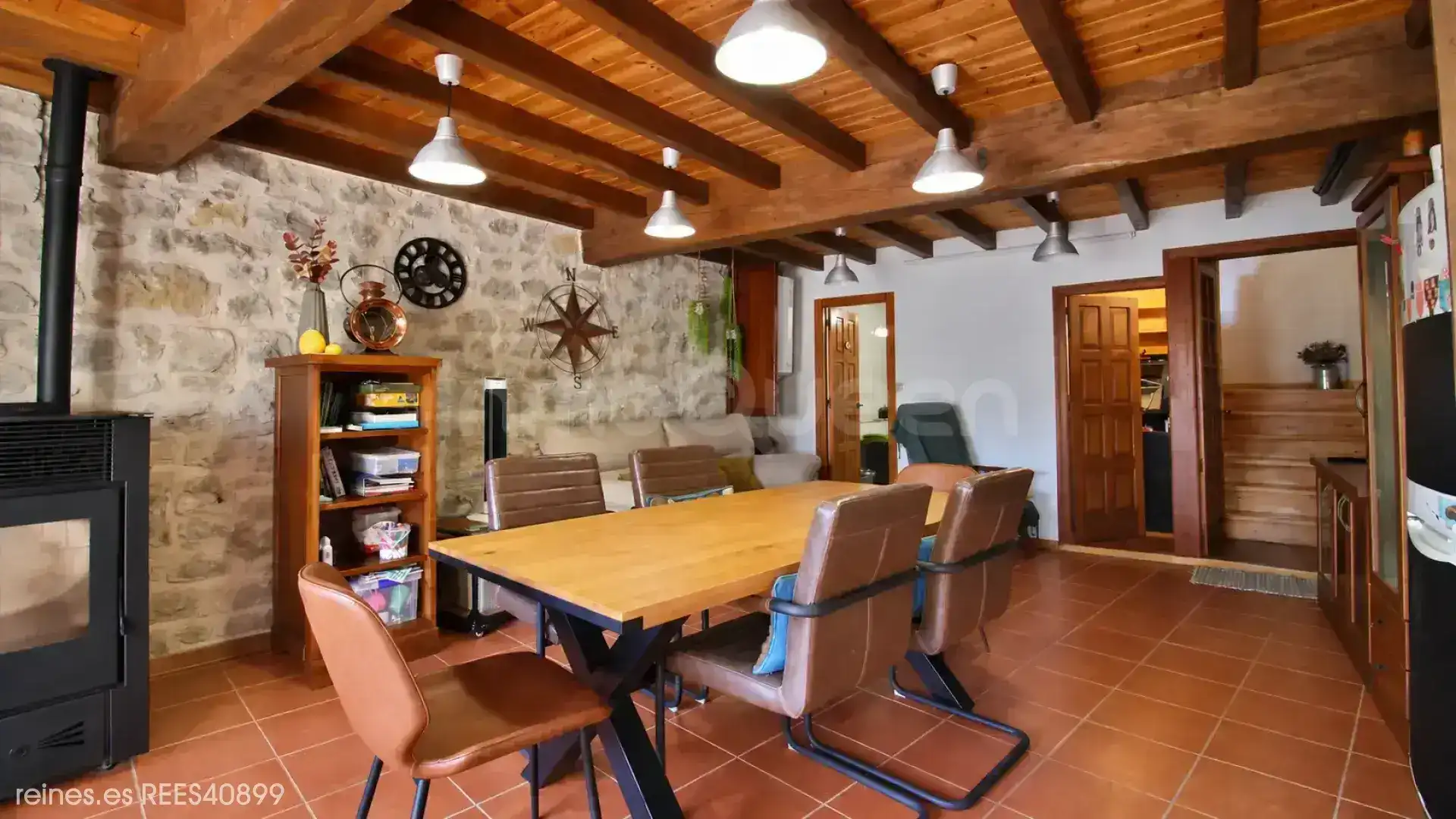 Dining room of Houses for sale in Ribadedeva  with Heating and Terrace