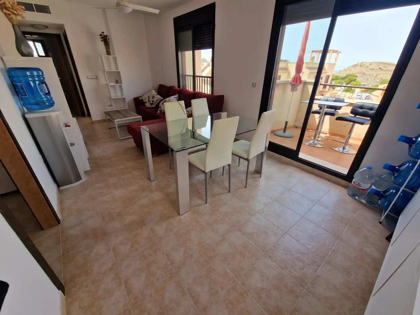 Esszimmer von Wohnungen zum Verkauf in Águilas mit Terrasse, Balkon und Gemeinschaftspool