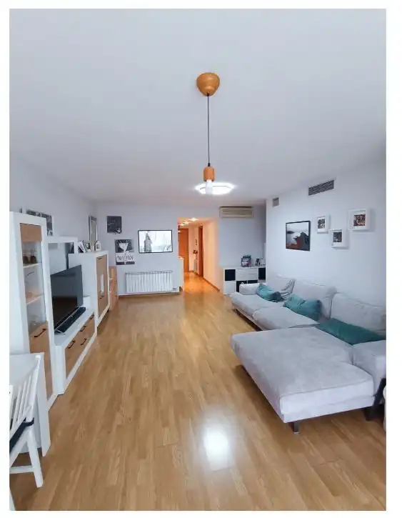 Sala d'estar de Pis en venda en Cuarte de Huerva amb Aire condicionat, Calefacció i Traster