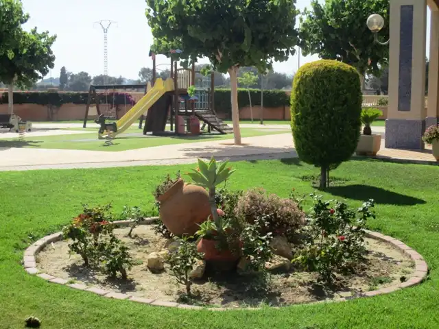 Jardín de Apartamento de alquiler en El Campello con Aire acondicionado, Calefacción y Parquet