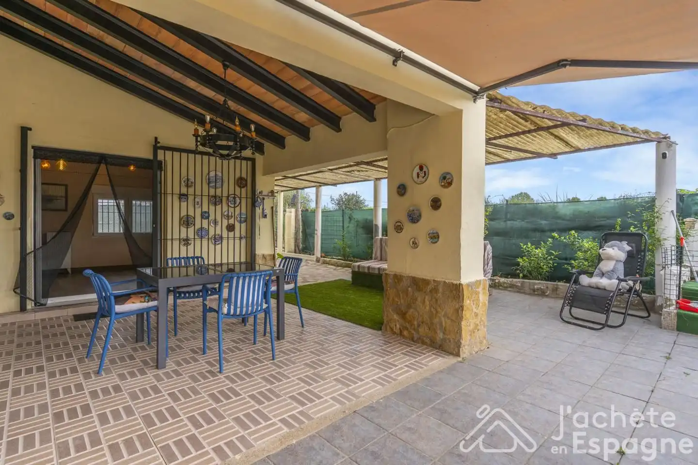 Terrassa de Casa o xalet en venda en Gandia