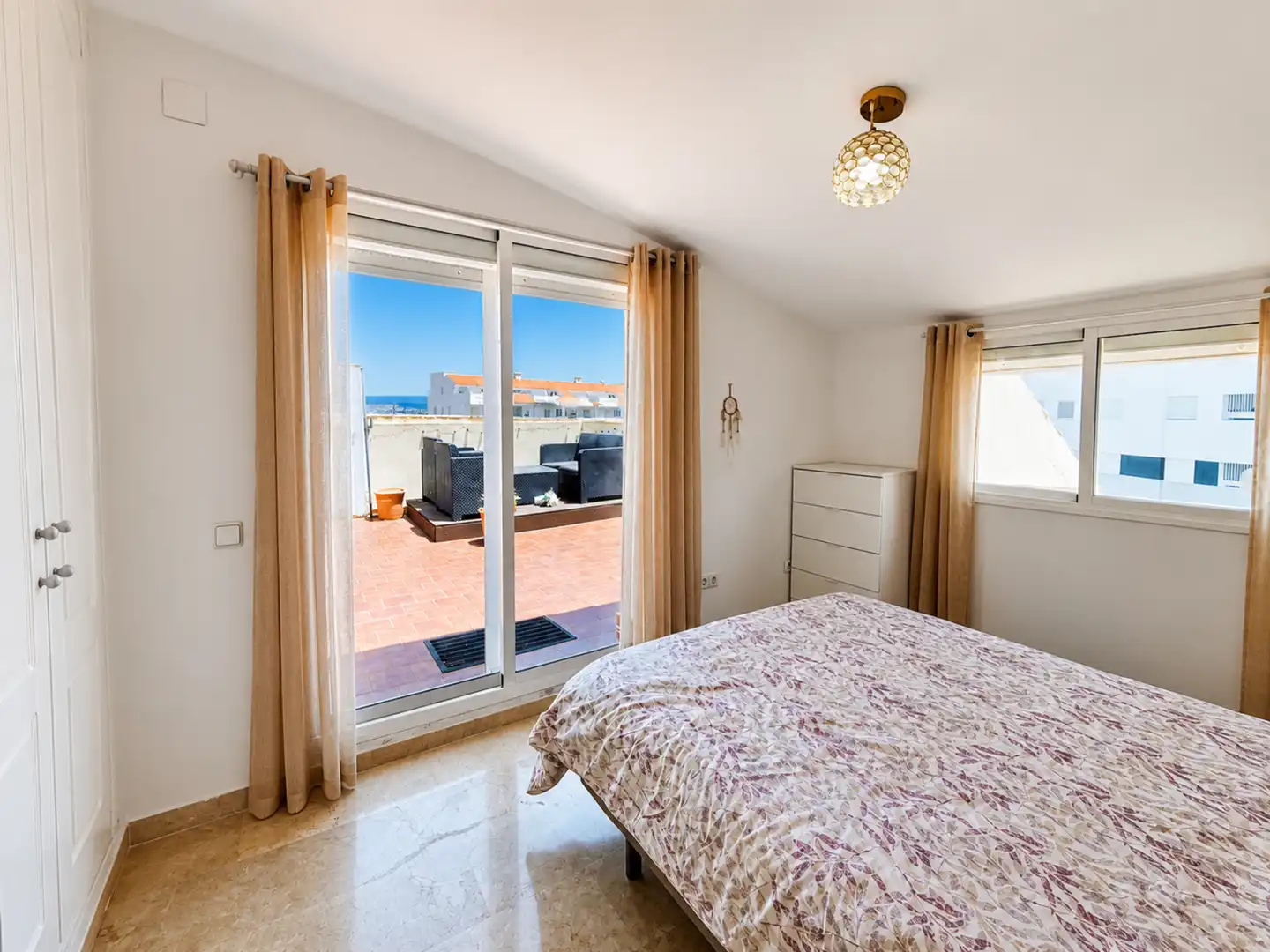 Bedroom of Attic for sale in Manilva  with Air Conditioner, Terrace and Swimming Pool