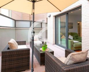 Terrace of Flat to rent in  Barcelona Capital  with Air Conditioner, Heating and Parquet flooring