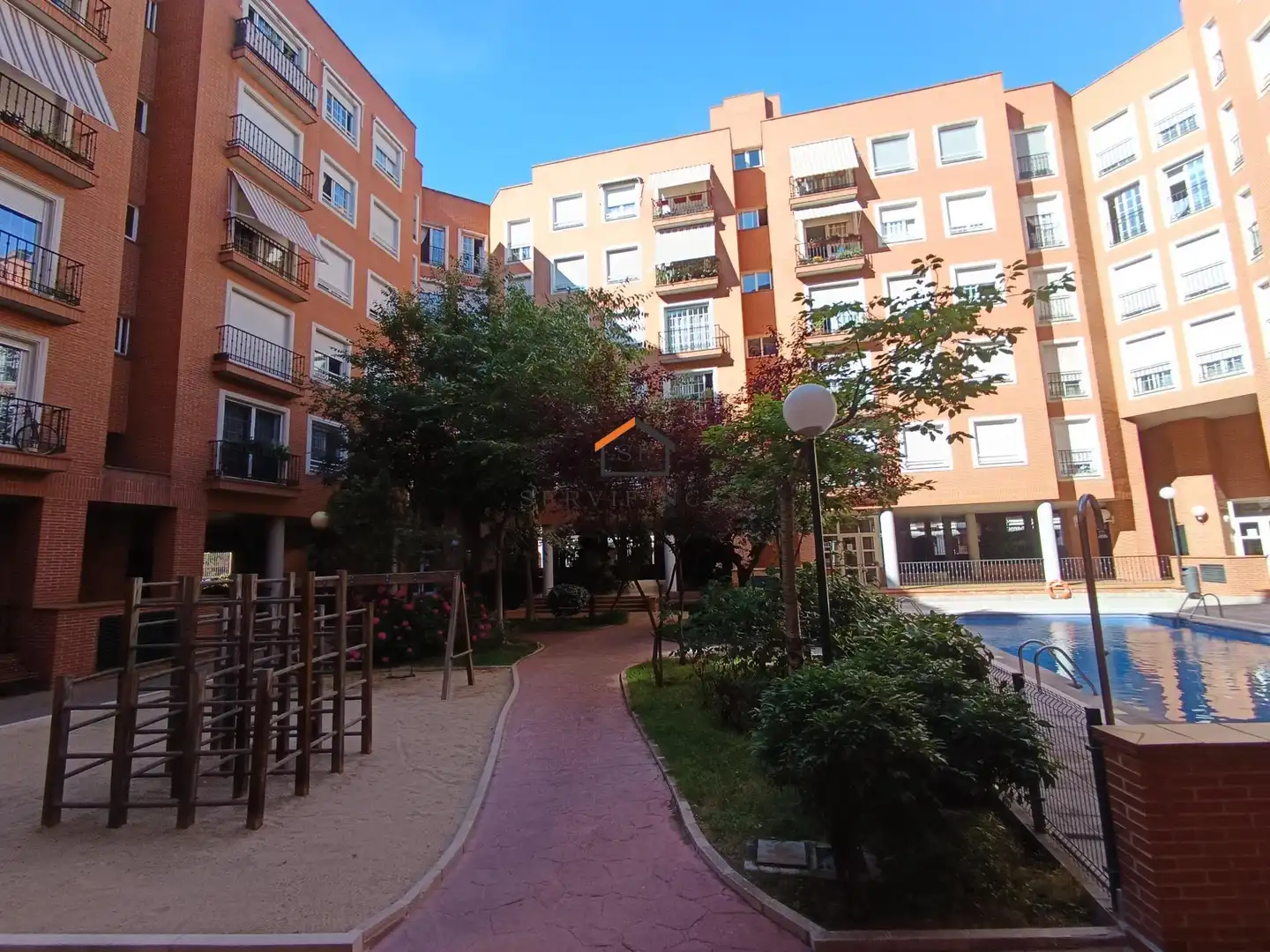 Vista exterior de Pis de lloguer en Madrid amb Aire condicionat, Calefacció i Parquet