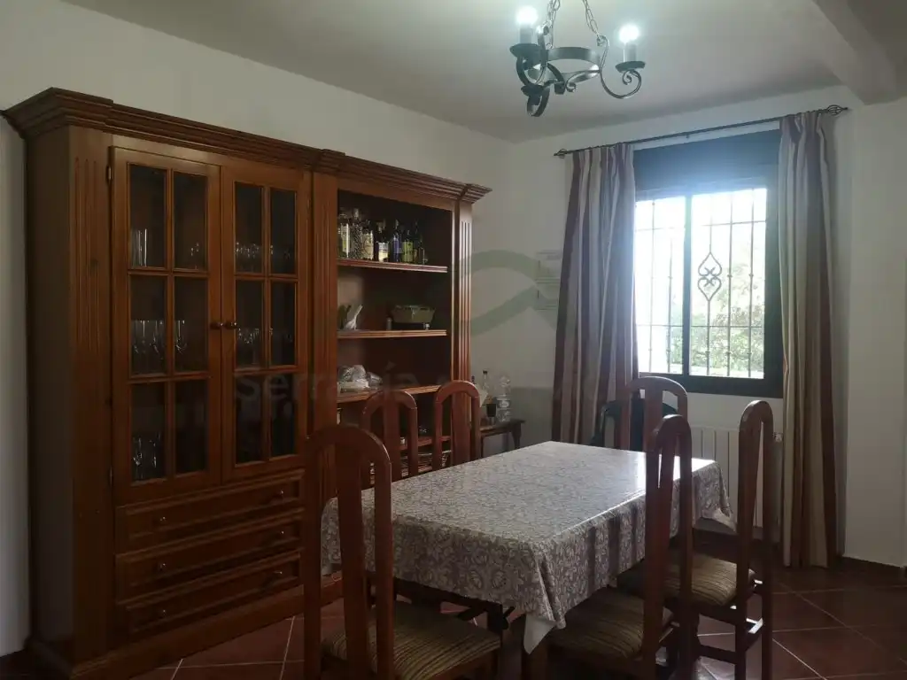 Menjador de Finca rústica de lloguer en Ronda