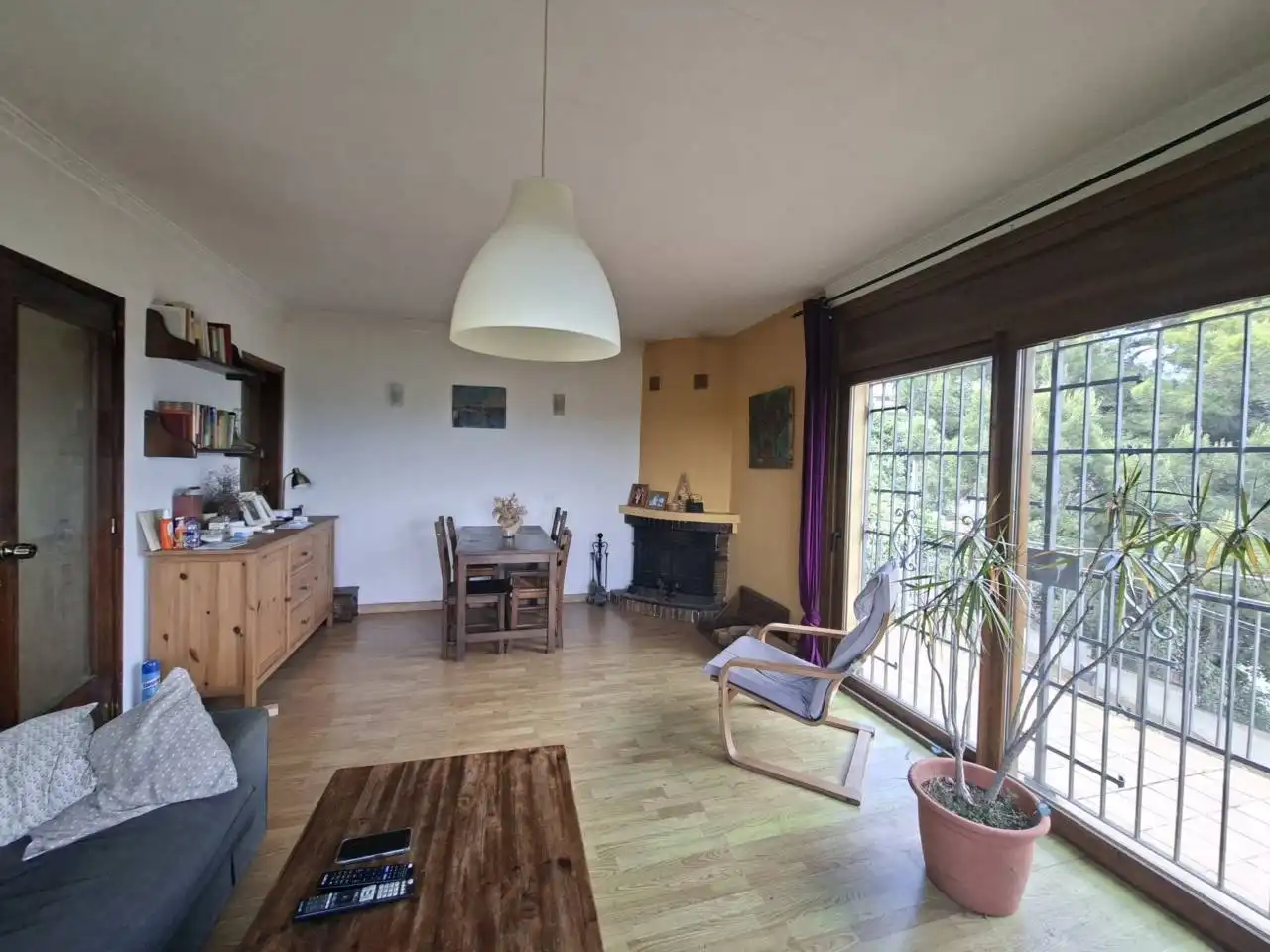 Sala de estar de Piso en venta en Sant Llorenç Savall con Jardín privado, Terraza y Trastero