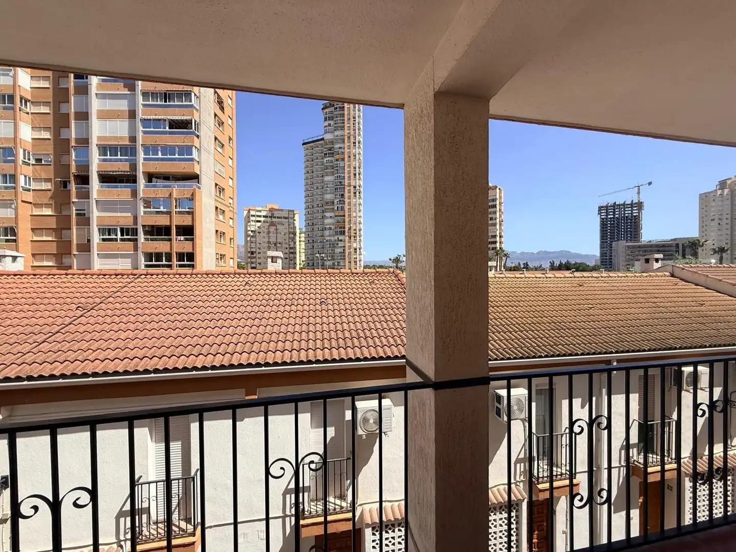 Terrassa de Apartament en venda en Benidorm amb Jardí privat, Terrassa i Moblat