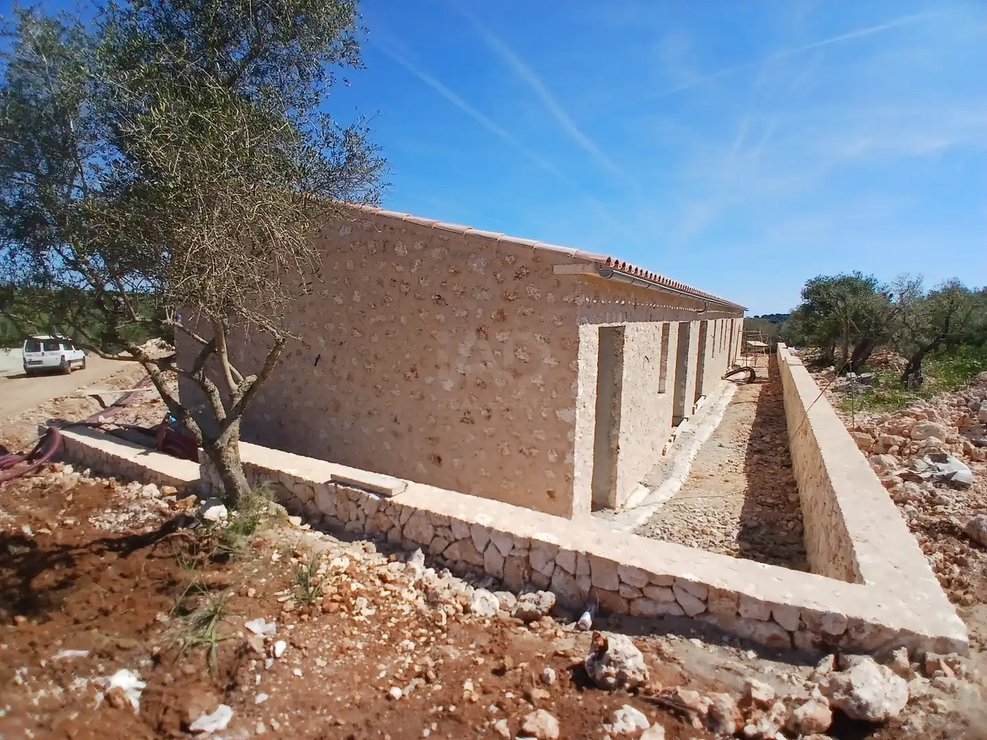 Vista exterior de Finca rústica en venda en Manacor amb Aire condicionat, Terrassa i Piscina