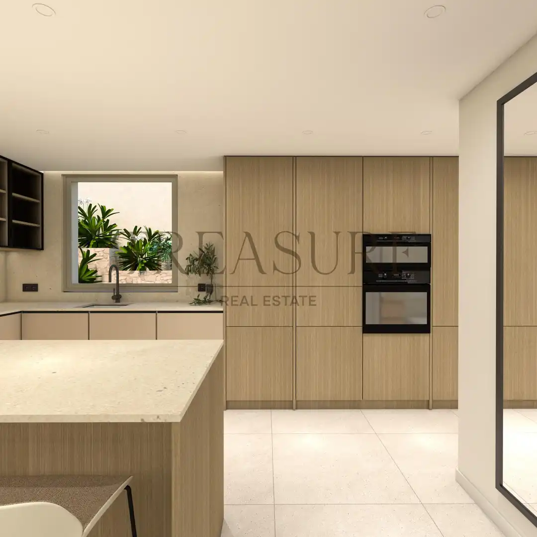 Cocina de Casa adosada en venta en Murcia con Calefacción, Jardín privado y Terraza