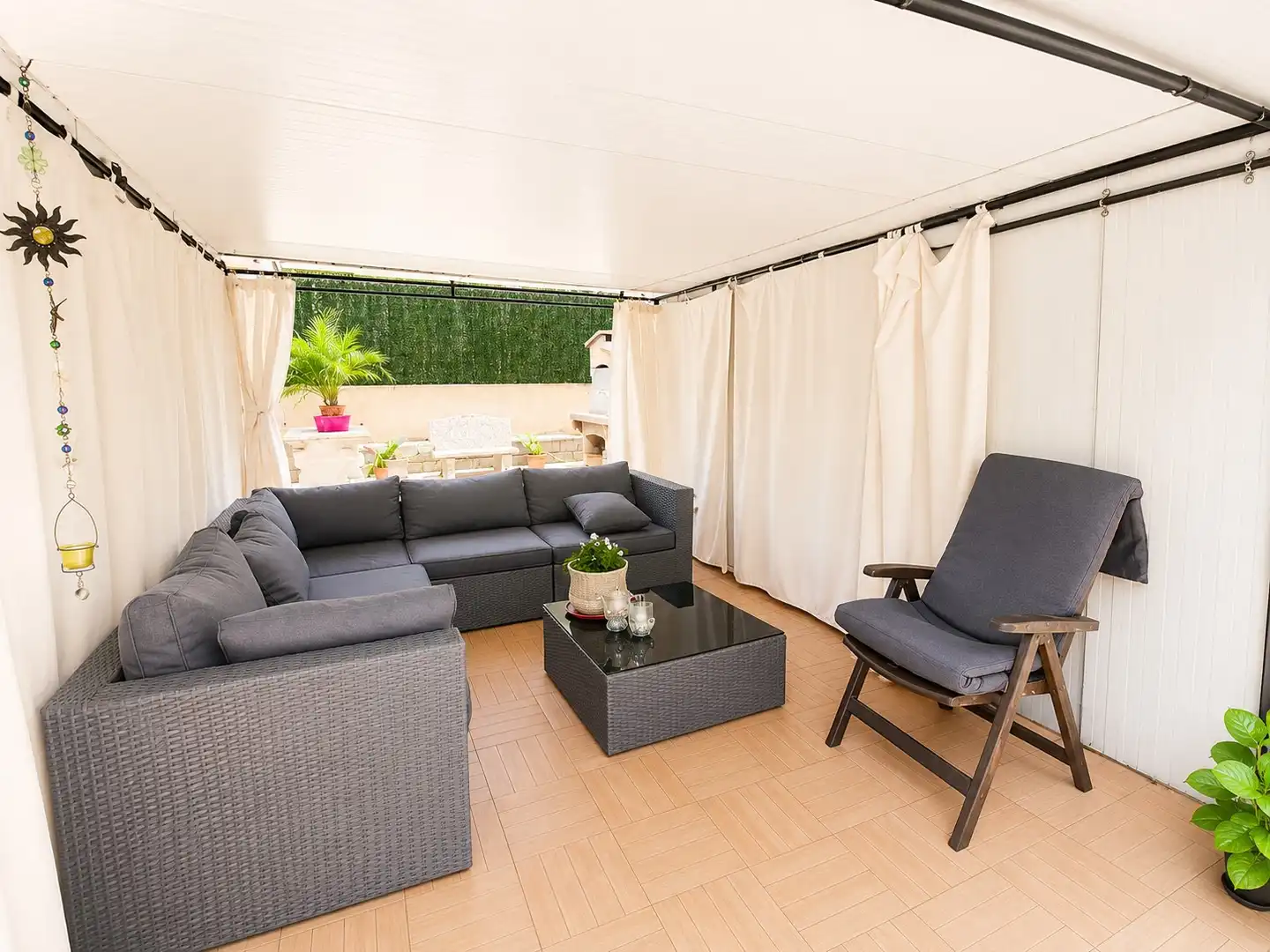 Terrace of Detached homes for sale in Sils  with Air Conditioner, Heating and Private garden