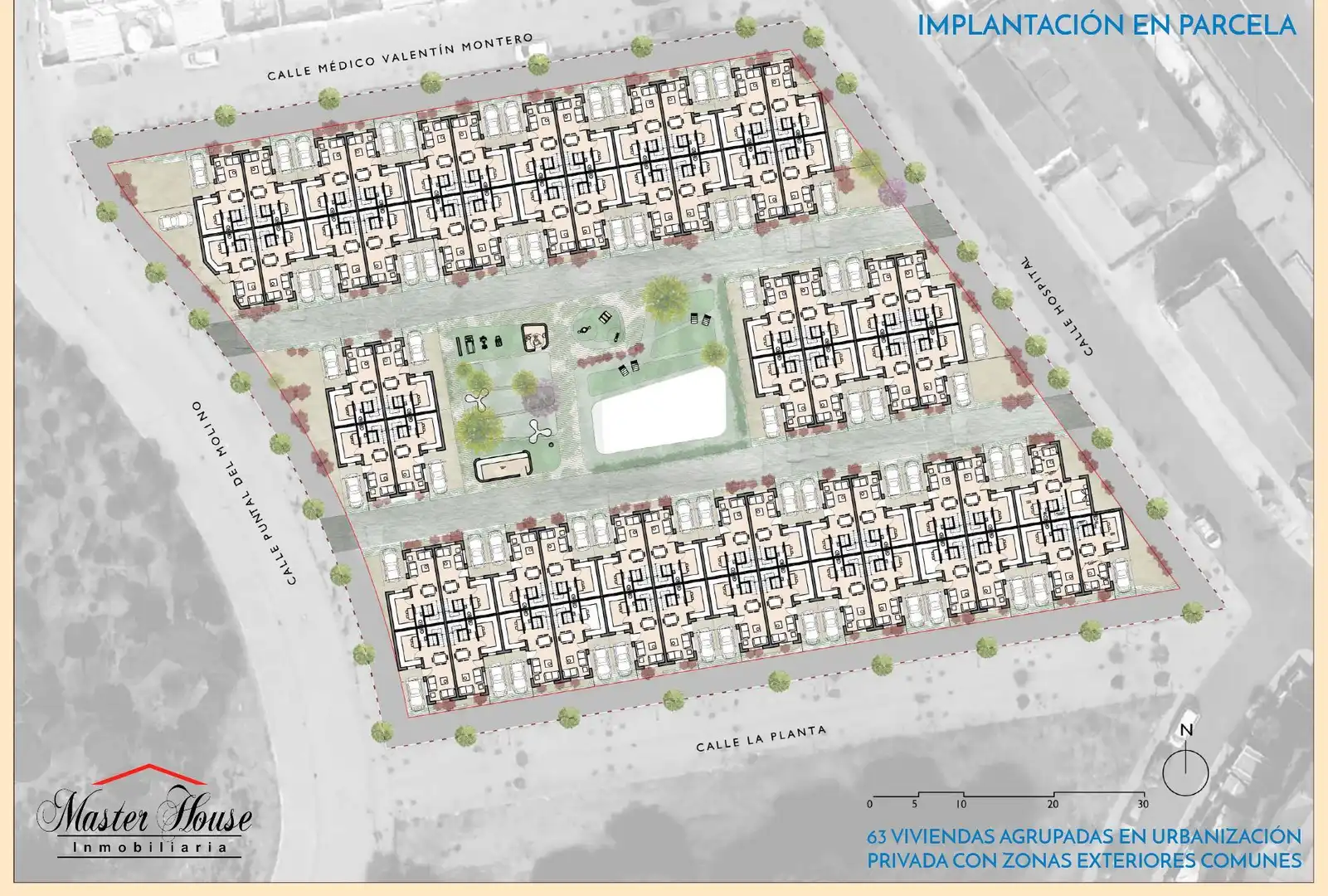 Vista exterior de Casa adosada en venta en Aljaraque con Calefacción, Jardín privado y Terraza