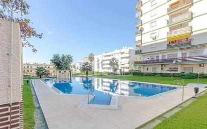 Swimming pool of Apartment for sale in Benalmádena  with Air Conditioner, Terrace and Furnished