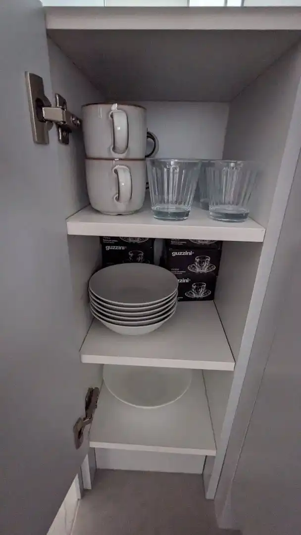 Kitchen of Flat for rent in Madrid  with Air Conditioner, Heating and Furnished