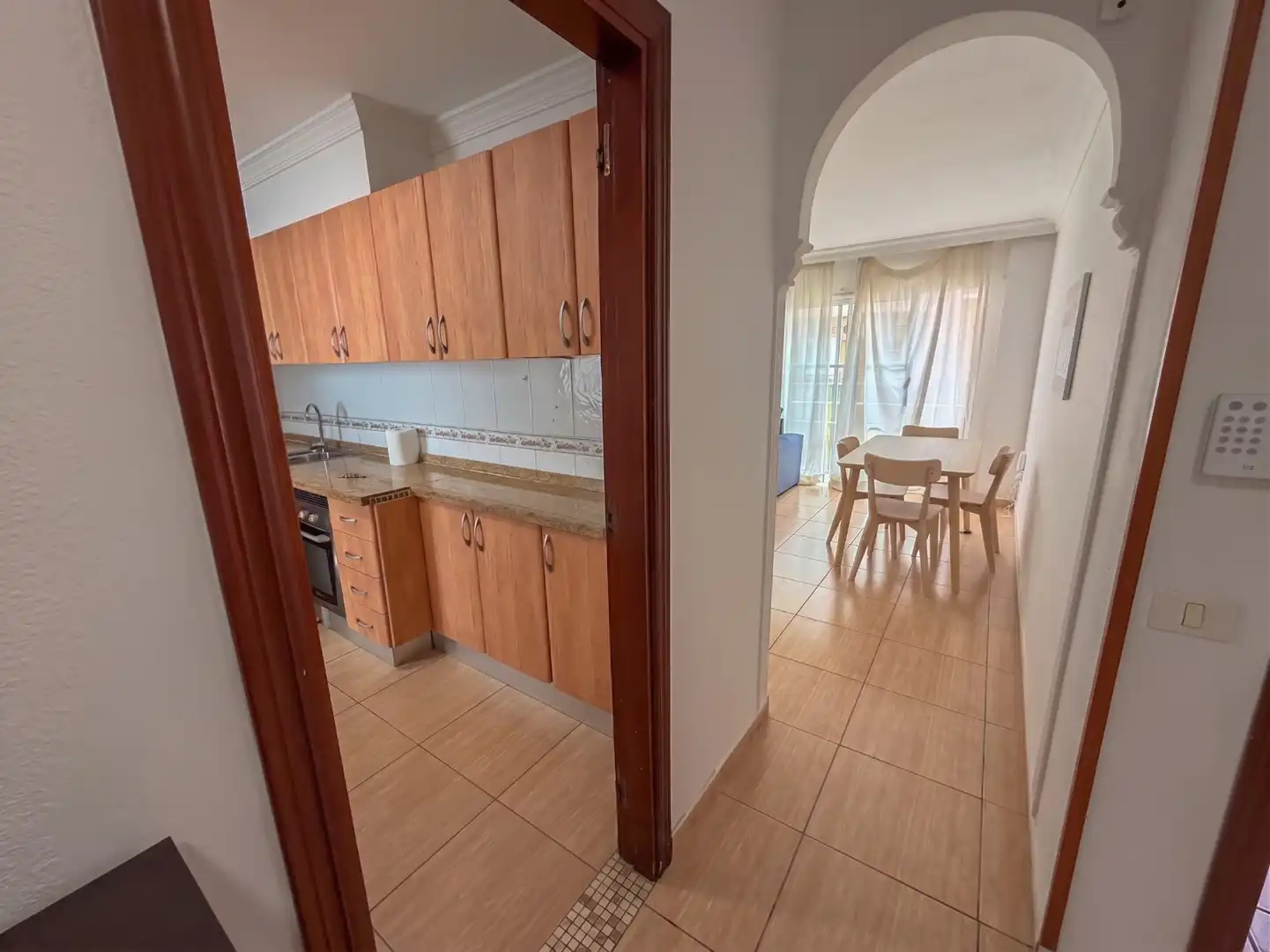 Kitchen of Flat for sale in San Miguel de Abona  with Storage room, Furnished and Balcony