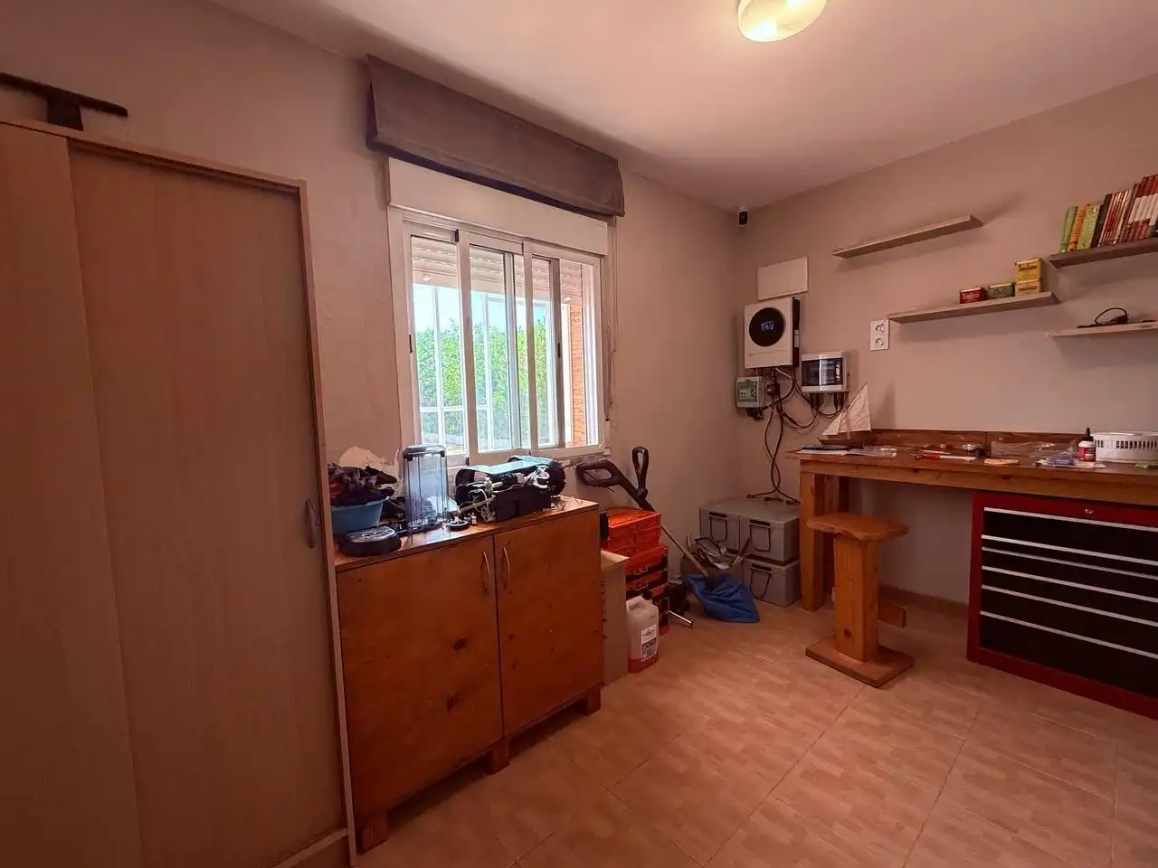 Bedroom of Houses for sale in Godelleta  with Air Conditioner, Private garden and Terrace