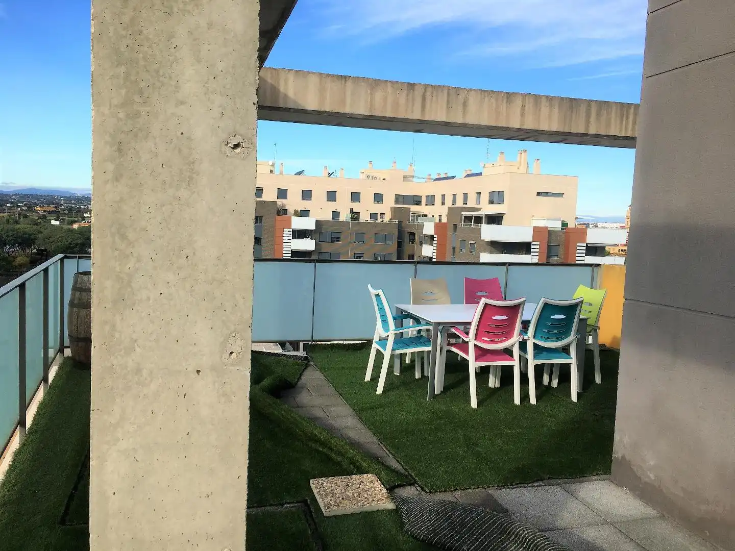 Terraza de Dúplex en venta en Albal con Terraza, Trastero y Piscina
