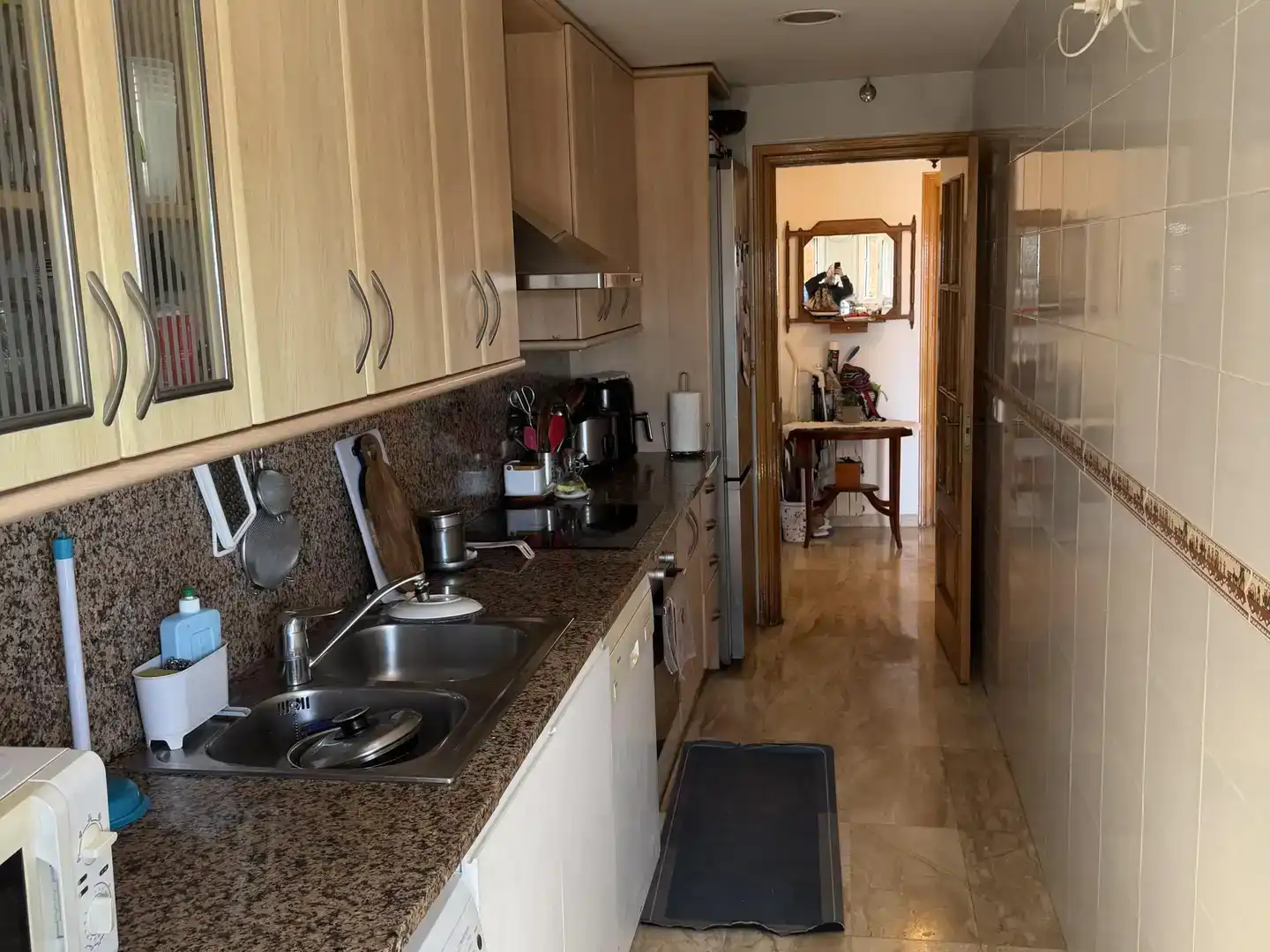 Kitchen of Flat for sale in Blanes  with Balcony