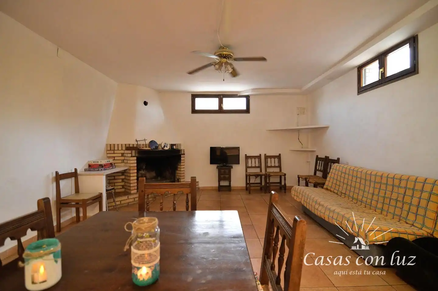 Sala de estar de Casa o chalet en venta en Zaragoza con Jardín privado, Trastero y Piscina