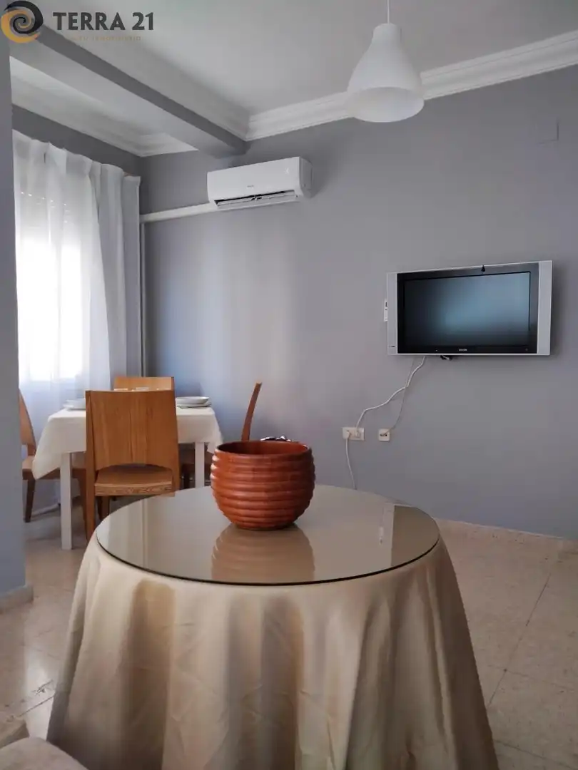 Living room of Flat for rent in Jaén  with Air Conditioner