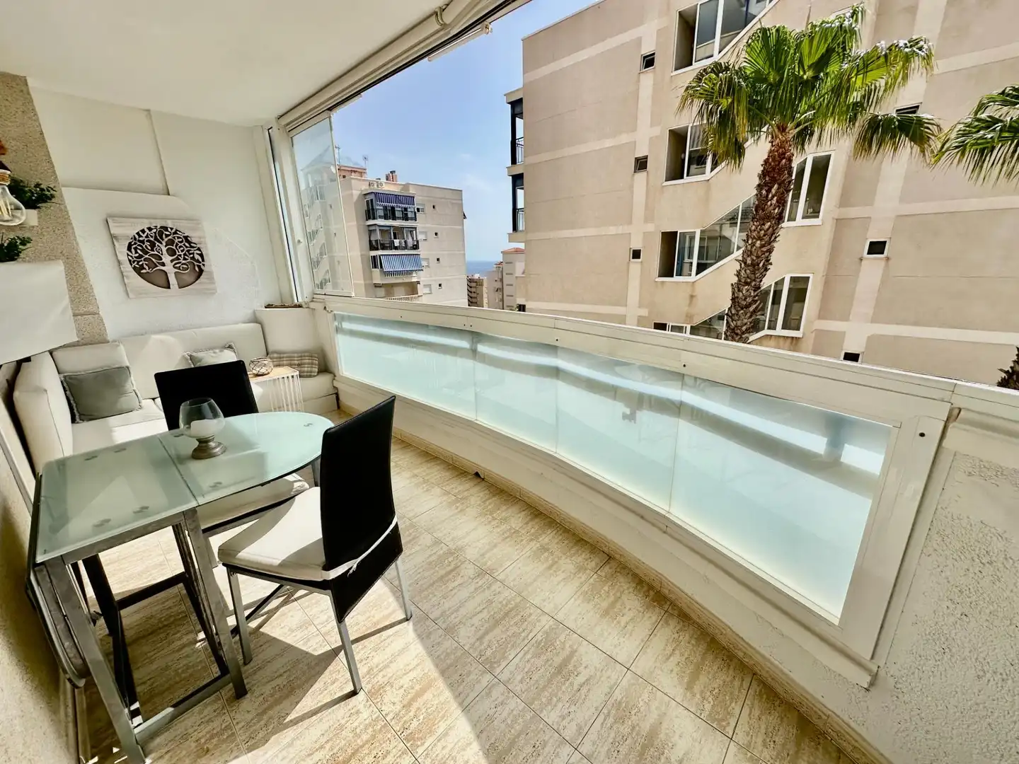 Terrace of Flat for sale in Elche / Elx  with Air Conditioner, Heating and Private garden