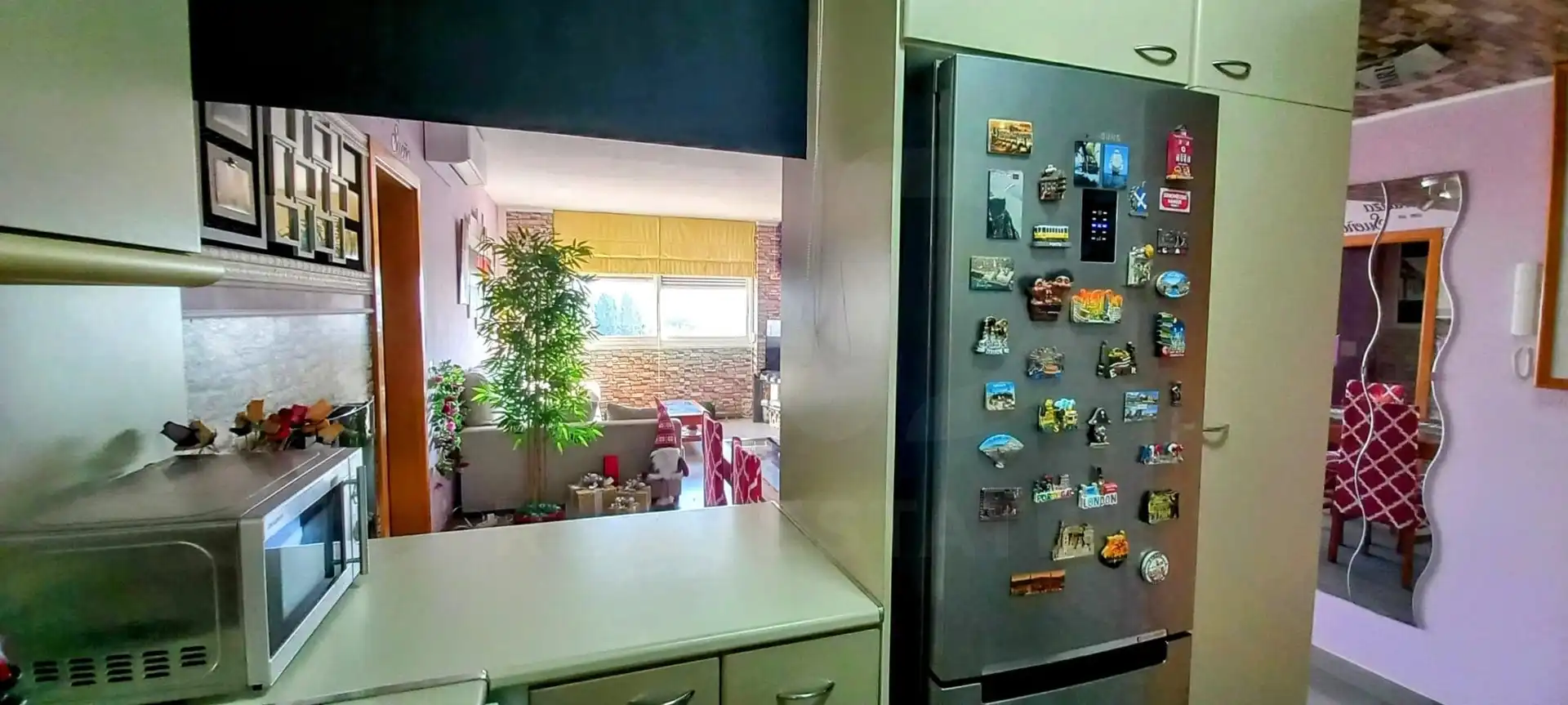 Kitchen of Flat for sale in Cerdanyola del Vallès  with Air Conditioner, Heating and Swimming Pool