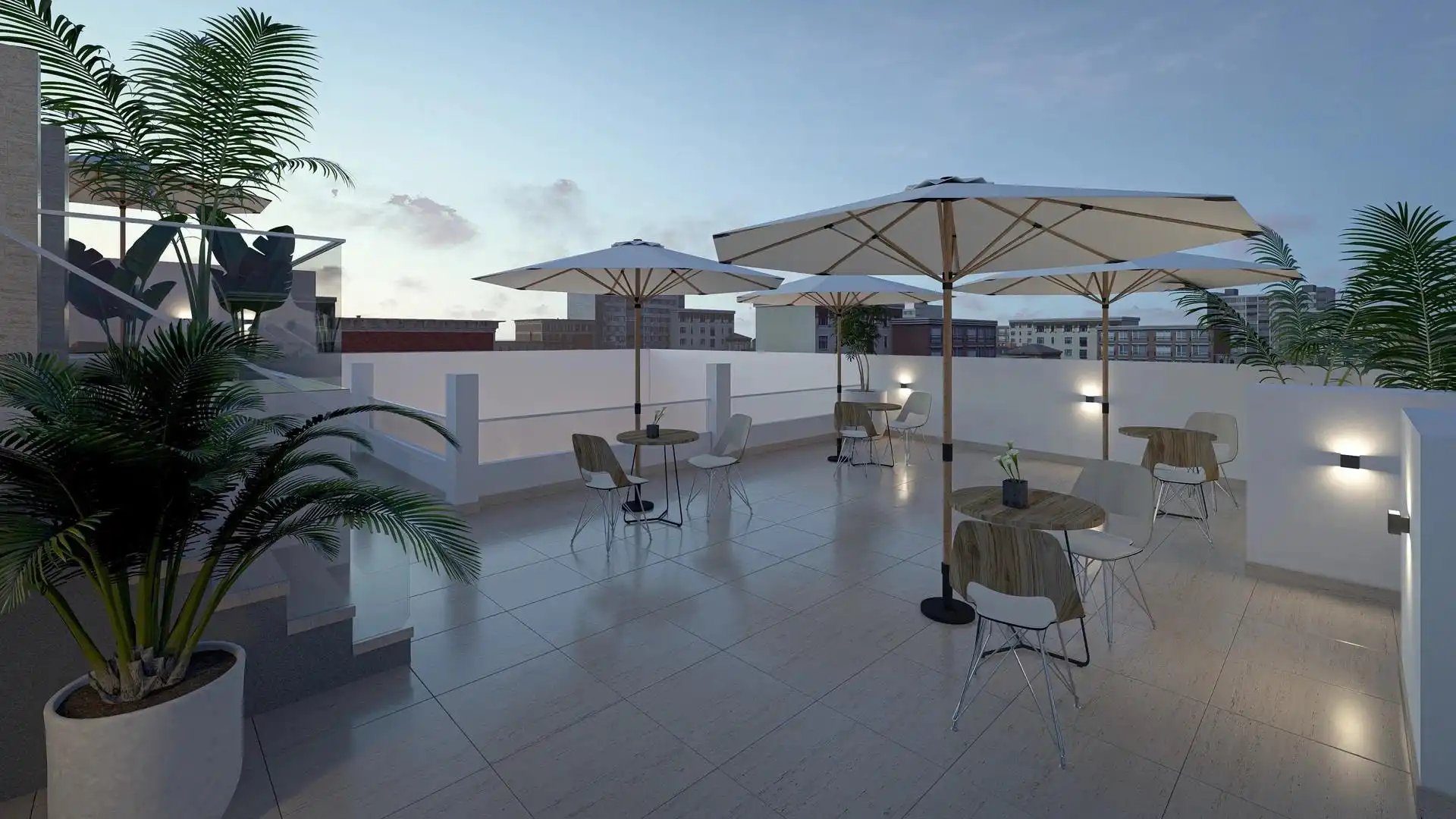Terrasse von Erdgeschoss zum Verkauf in Torrevieja mit Klimaanlage, Terrasse und Gemeinschaftspool