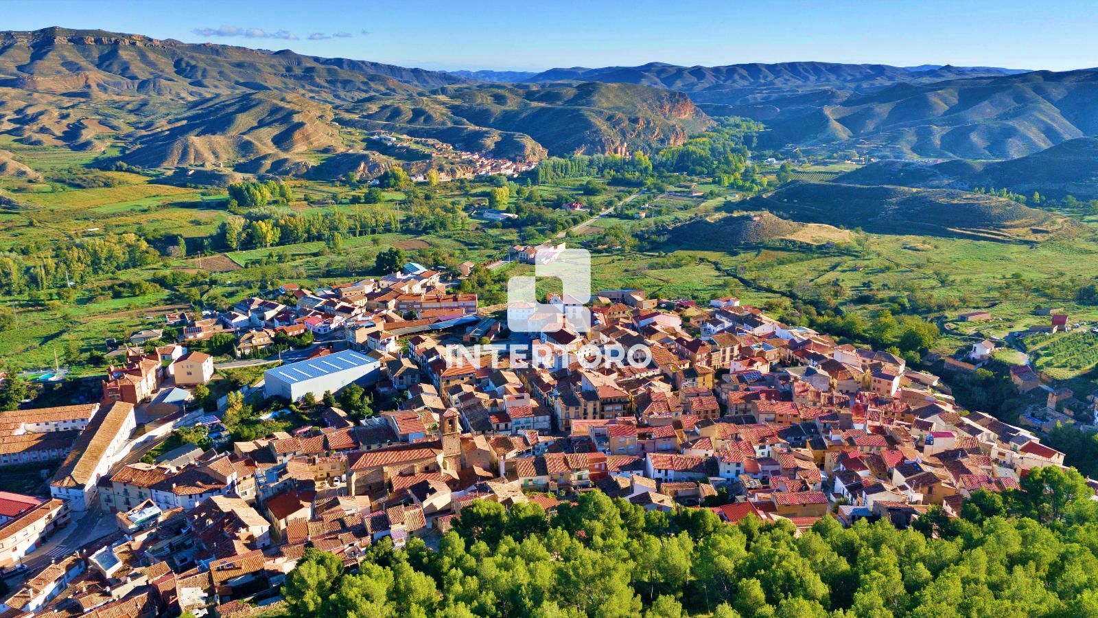 Vista exterior de Casa o xalet en venda en Aguilar del Río Alhama amb Traster, Moblat i Balcó
