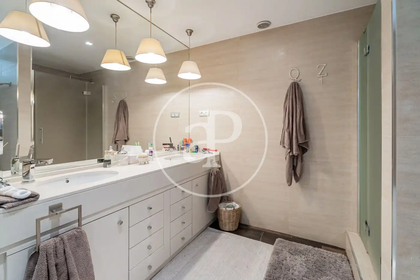 Bathroom of Houses for sale in Boadilla del Monte  with Air Conditioner, Heating and Private garden