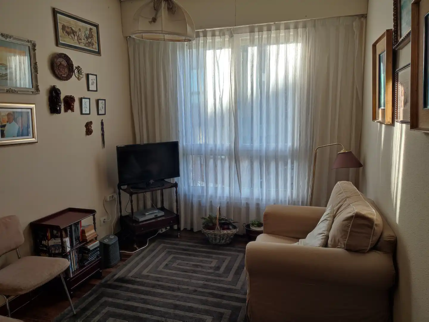 Sala d'estar de Pis en venda en Algorta