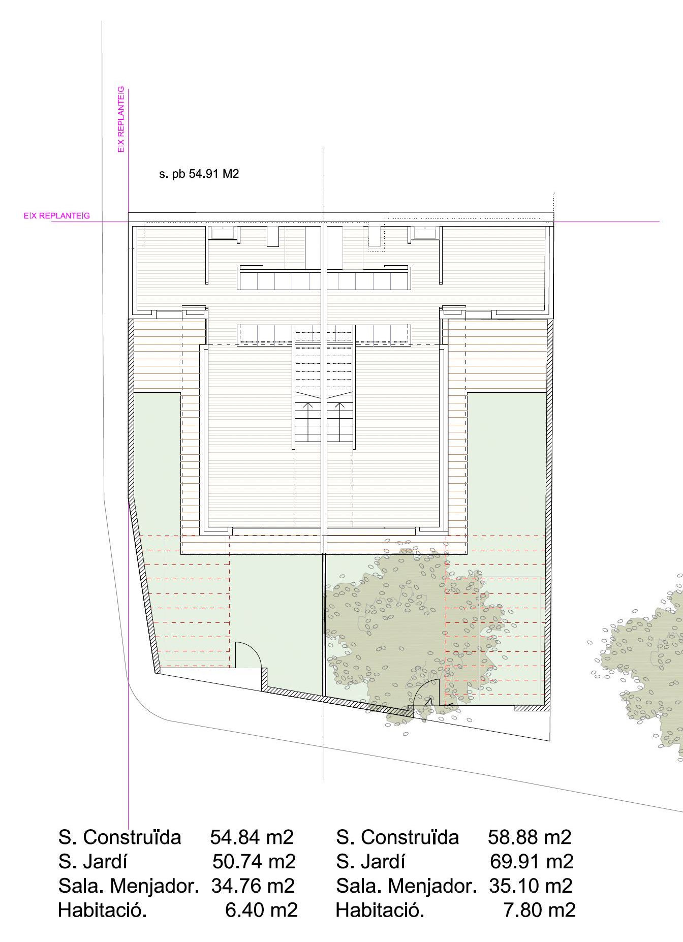 Casa adosada en venda en Perafort amb Aire condicionat, Calefacció i Jardí privat