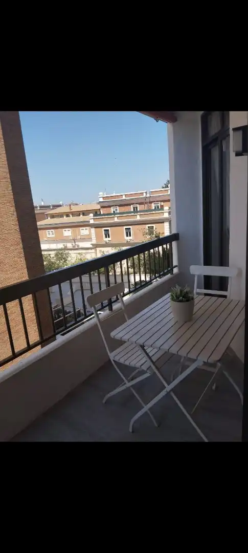Terraza de Piso de alquiler en Málaga con Terraza, Amueblado y Horno