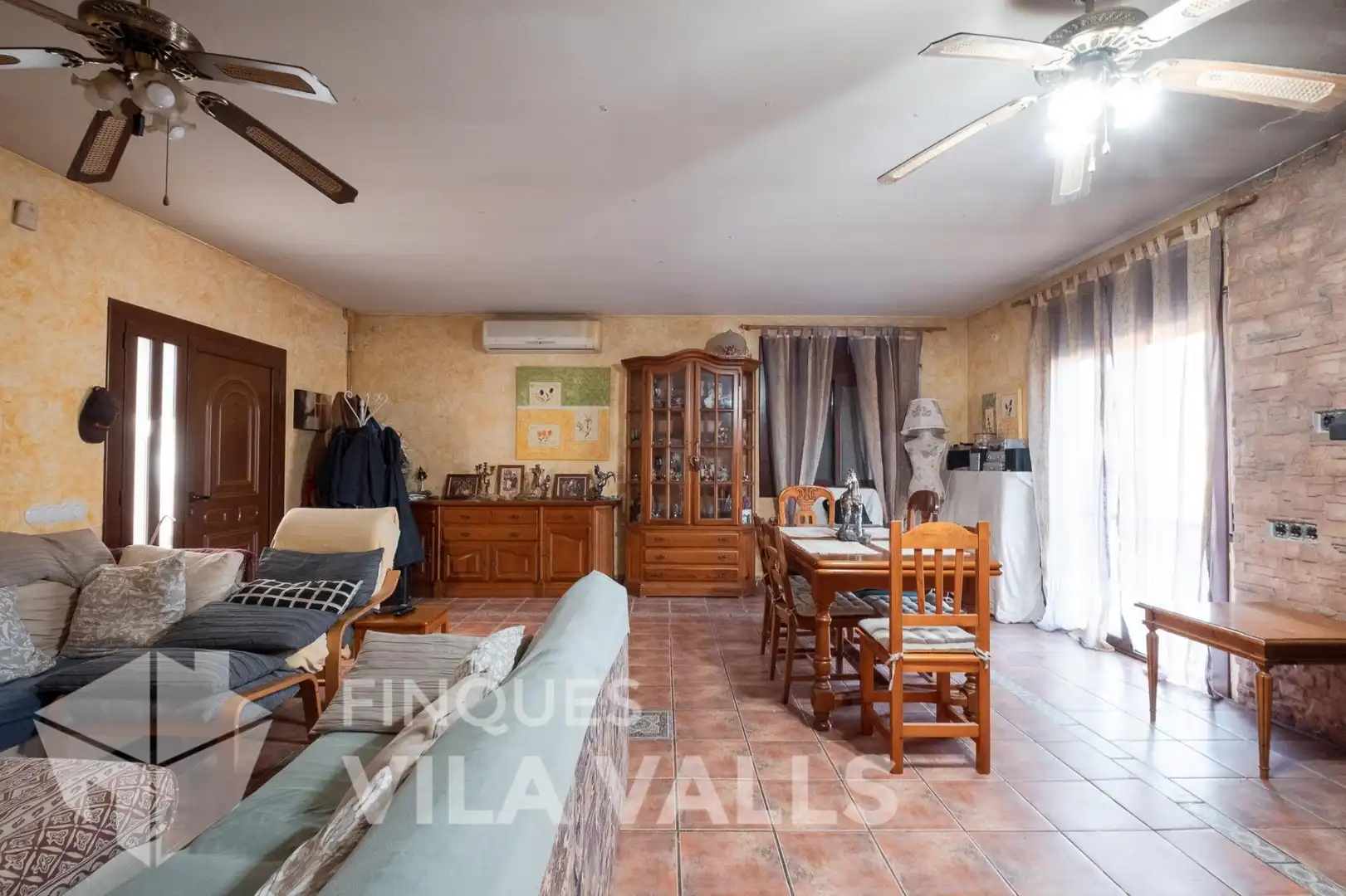 Sala d'estar de Finca rústica en venda en Sentmenat