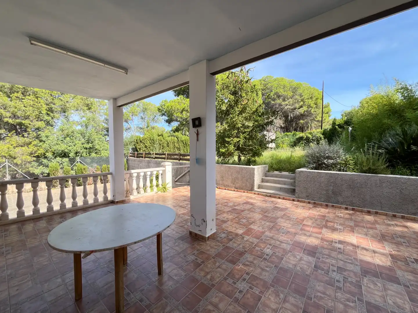 Terrassa de Casa o xalet en venda en Sagunto / Sagunt amb Aire condicionat, Calefacció i Jardí privat