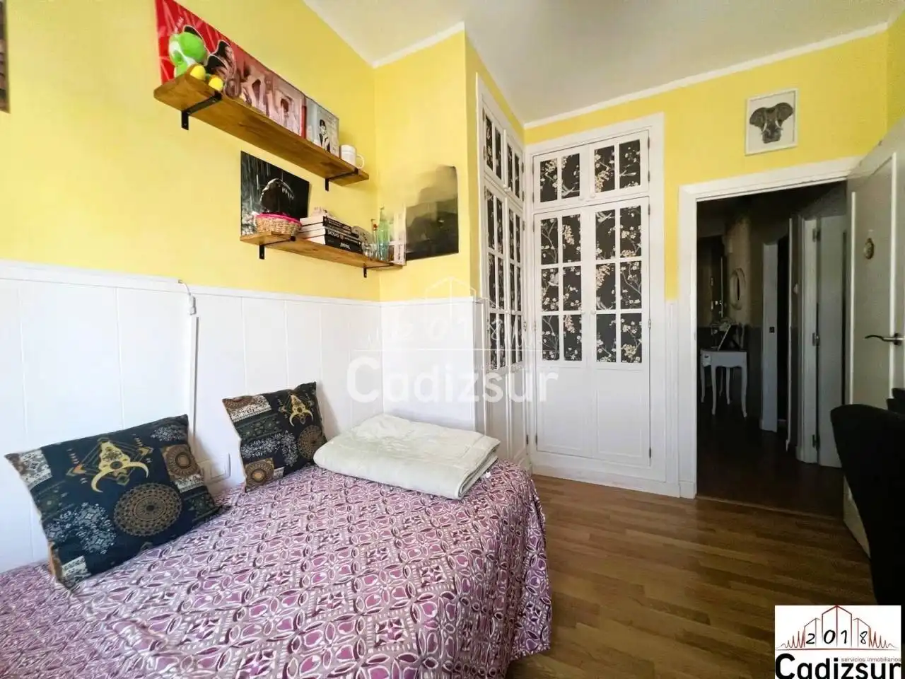 Bedroom of Flat for sale in San Fernando  with Air Conditioner, Parquet flooring and Terrace