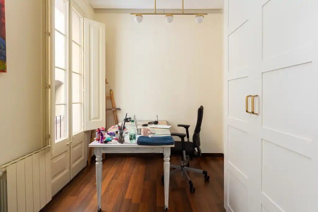 Schlafzimmer von Wohnungen zum Verkauf in Barcelona mit Heizung, Abstellraum und Balkon