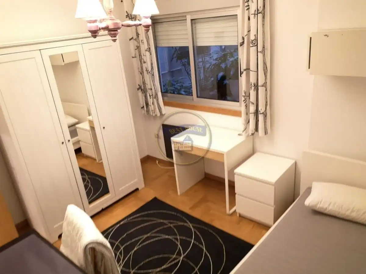 Bedroom of Flat for rent in Vigo   with Heating, Parquet flooring and Furnished