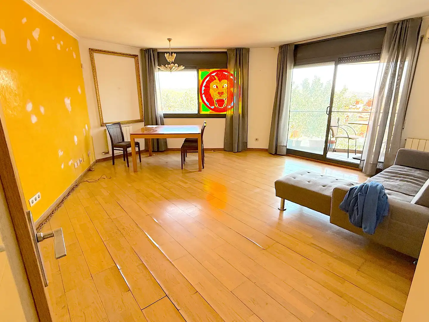 Sala de estar de Dúplex en venta en Rubí con Aire acondicionado, Calefacción y Parquet