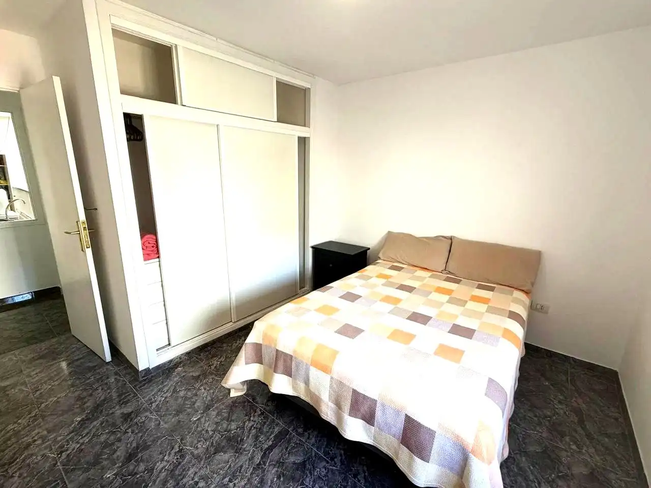 Schlafzimmer von Wohnung zur Miete in Santa Cruz de Tenerife mit Balkon
