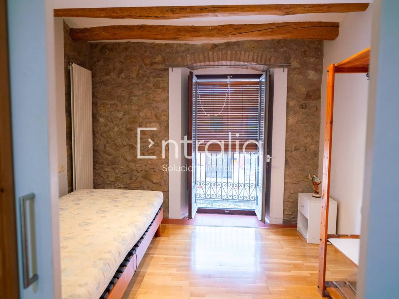 Bedroom of Flat for sale in Flaçà  with Air Conditioner, Heating and Parquet flooring