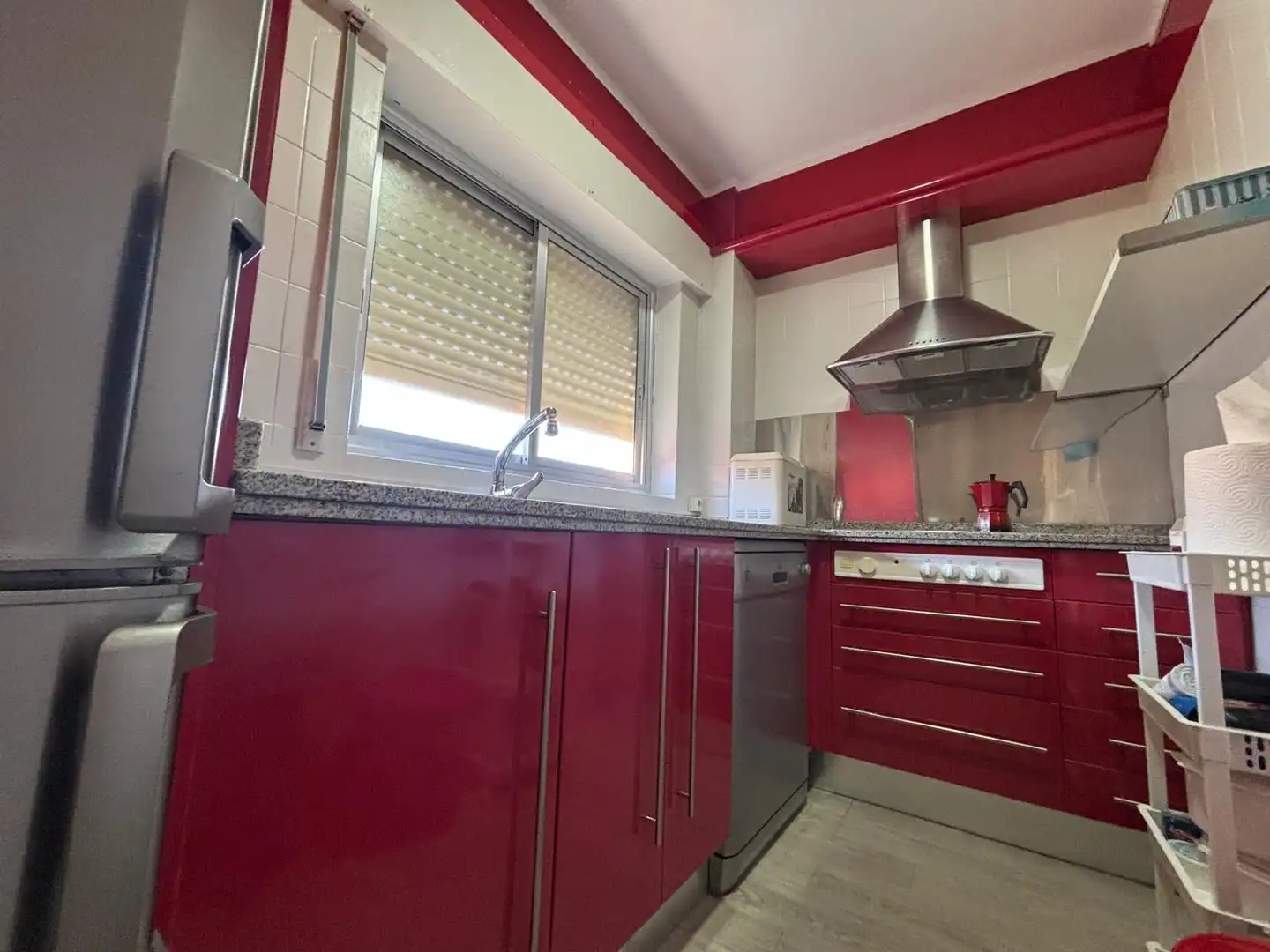 Kitchen of Flat for sale in Cáceres  with Air Conditioner, Terrace and Furnished