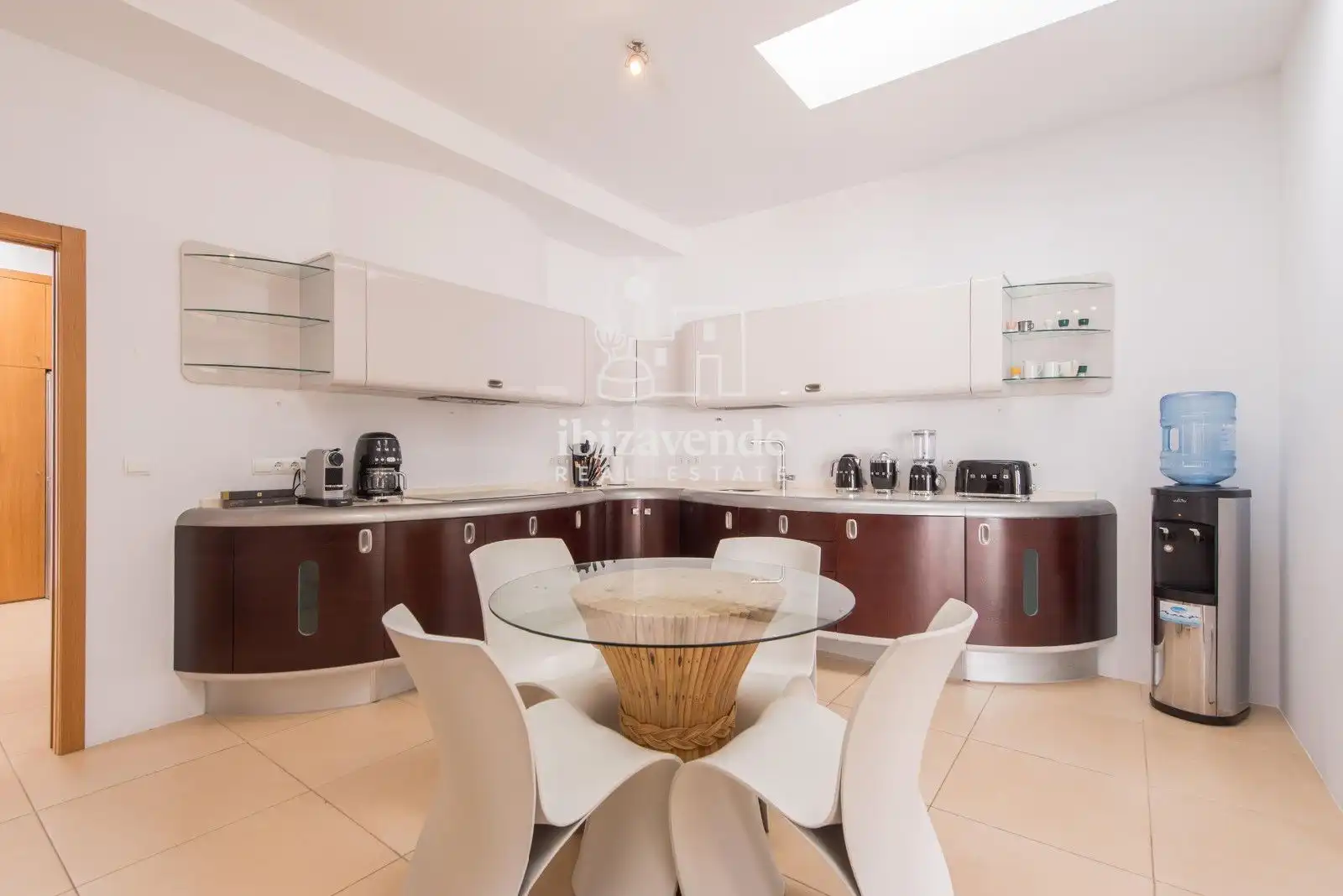 Cocina de Casa o chalet de alquiler en Santa Eulària des Riu con Aire acondicionado, Calefacción y Terraza