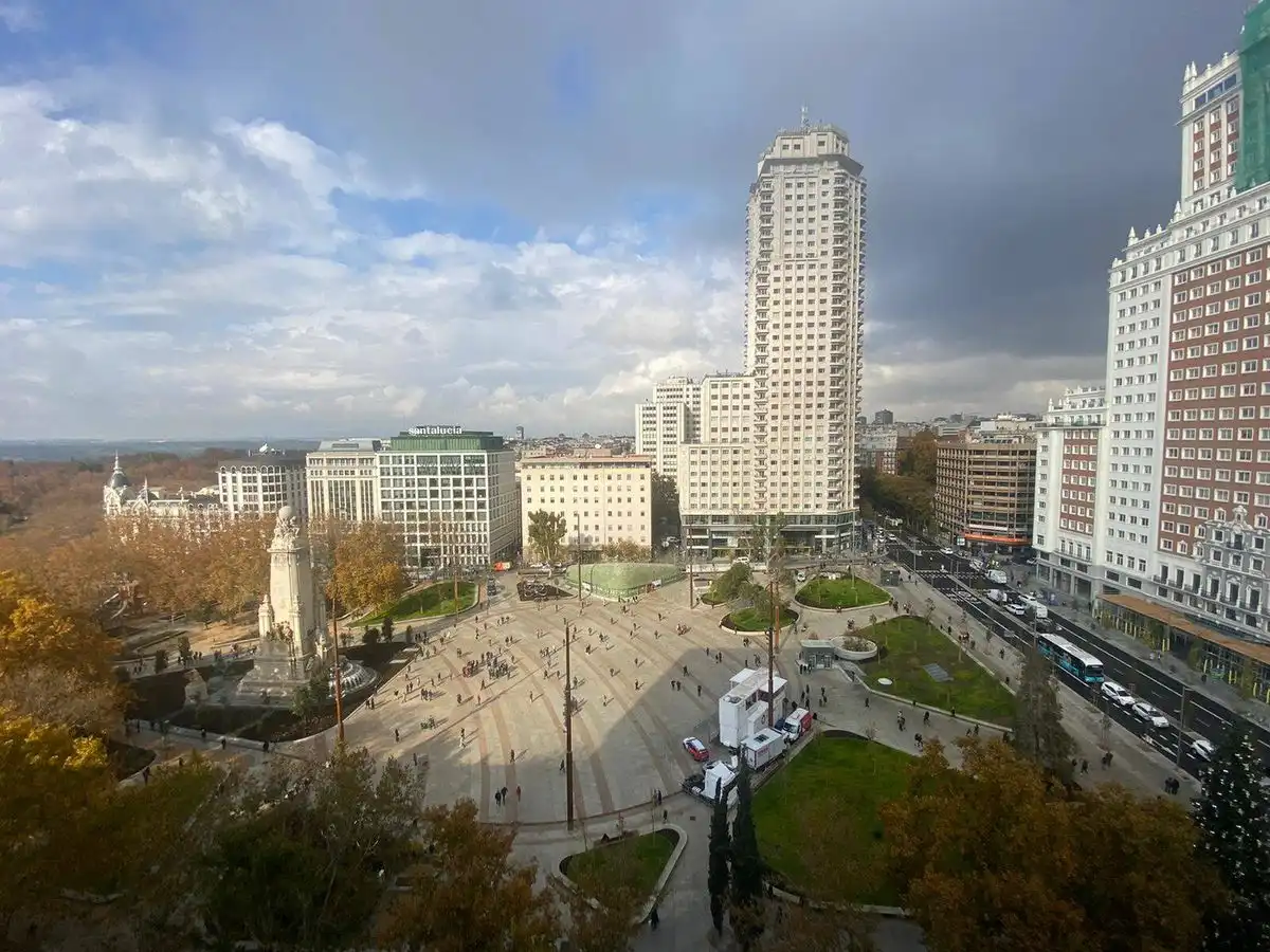 Vista exterior de Apartamento de alquiler en Madrid con Aire acondicionado, Calefacción y Parquet