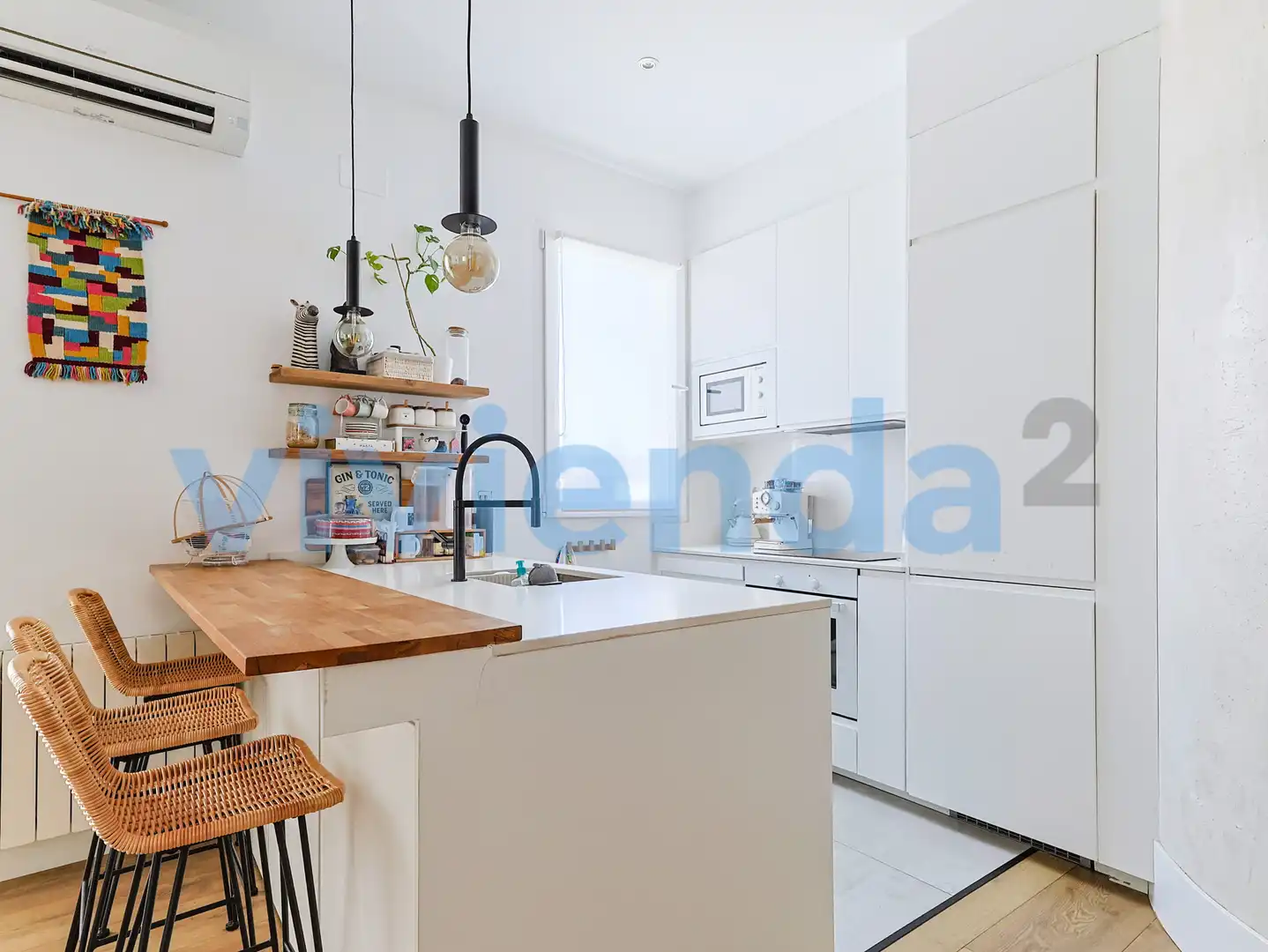 Cocina de Ático en venta en Madrid con Aire acondicionado, Calefacción y Terraza
