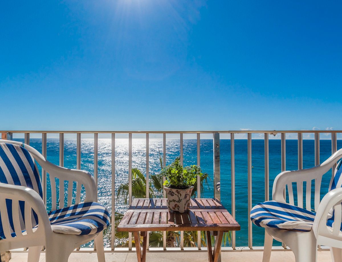 Balcony of Flat to rent in Almuñécar  with Furnished