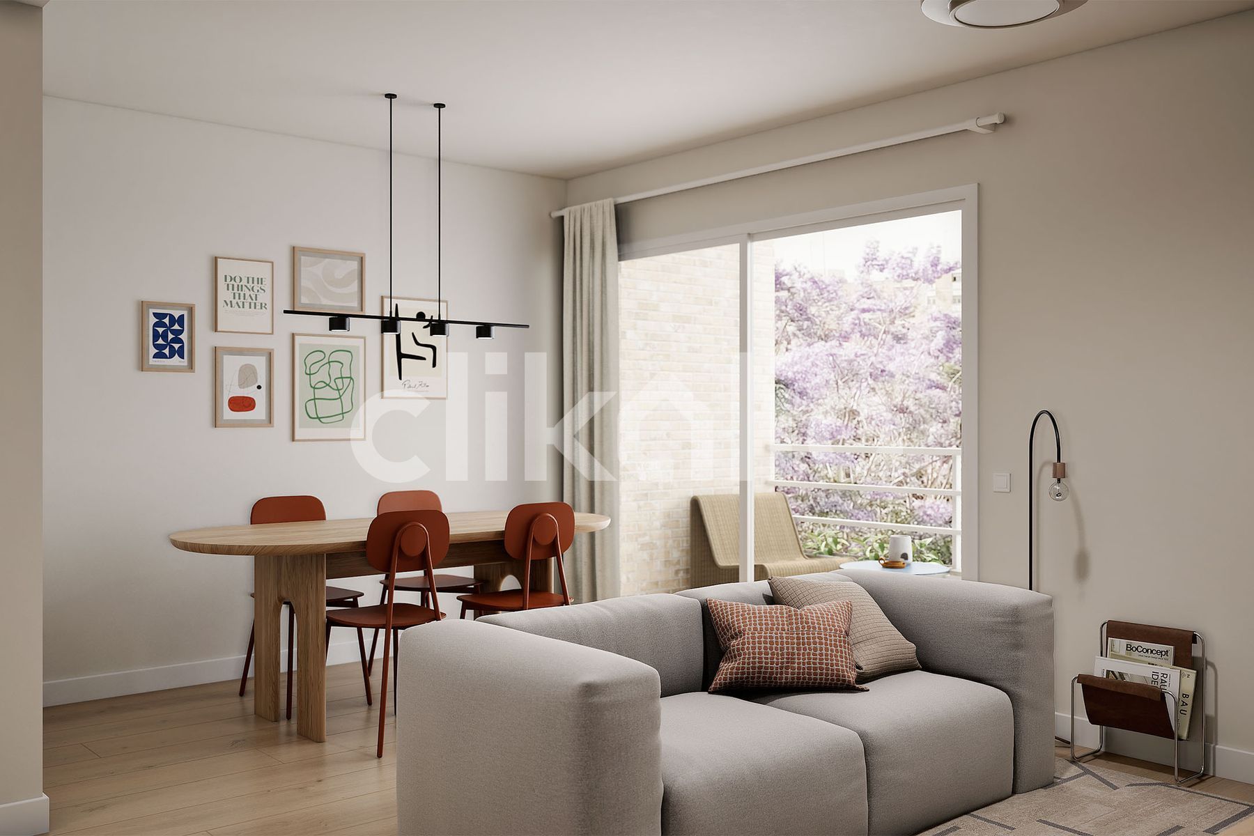 Sala de estar de Piso en venta en  Sevilla Capital con Aire acondicionado y Terraza