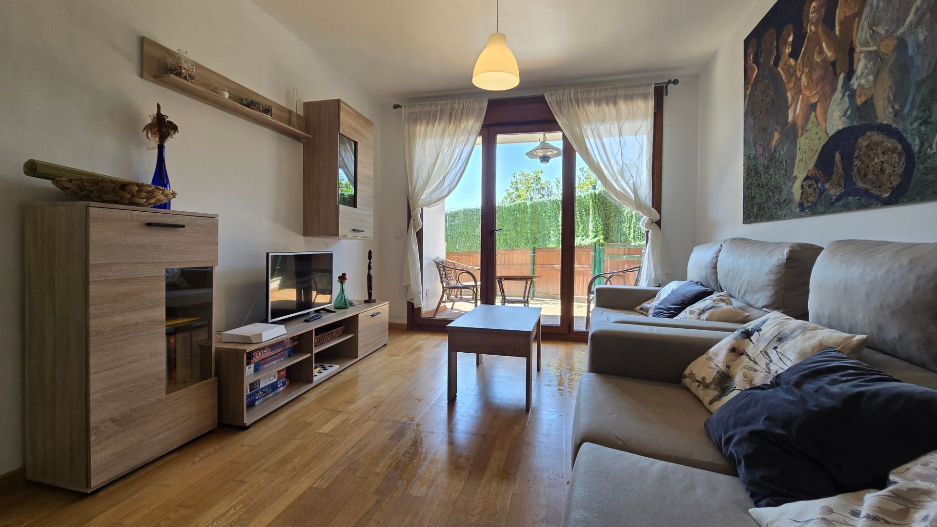 Living room of Flat for sale in Llanes  with Heating, Private garden and Terrace