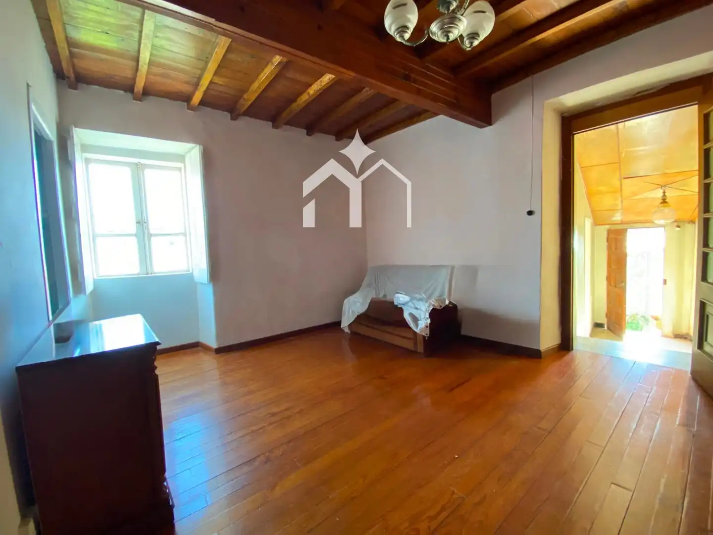 Sala d'estar de Casa o xalet en venda en Moaña amb Traster i Moblat