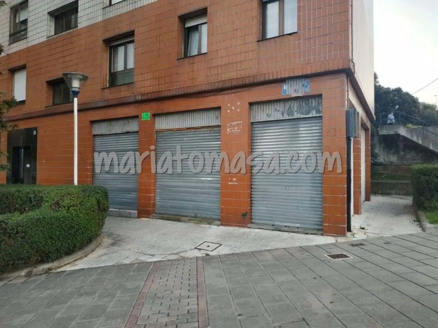 Vista exterior de Local en venta en Portugalete