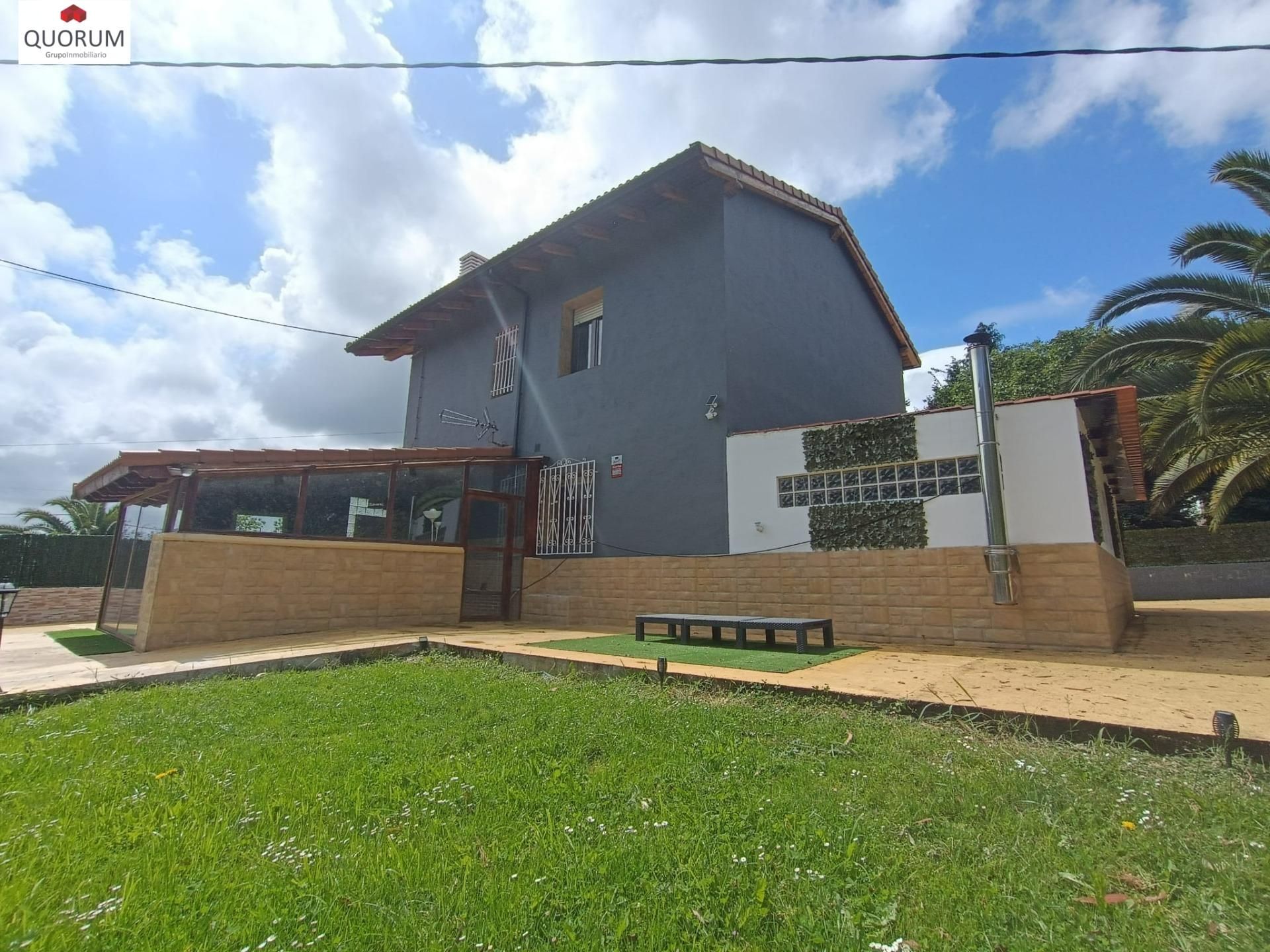 Exterior view of House or chalet for sale in Abanto y Ciérvana-Abanto Zierbena  with Heating, Private garden and Terrace